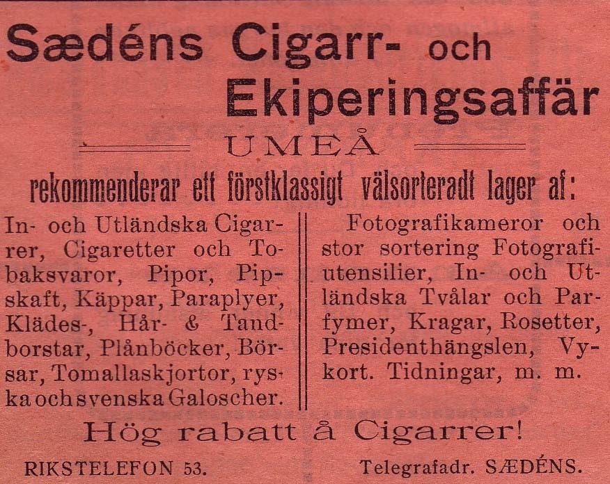 Blev också en stor exportör av tjära.