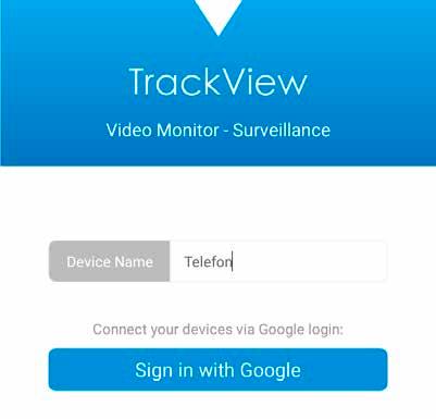 TrackView Sök efter appen i Google Play Butik eller Apple App Store