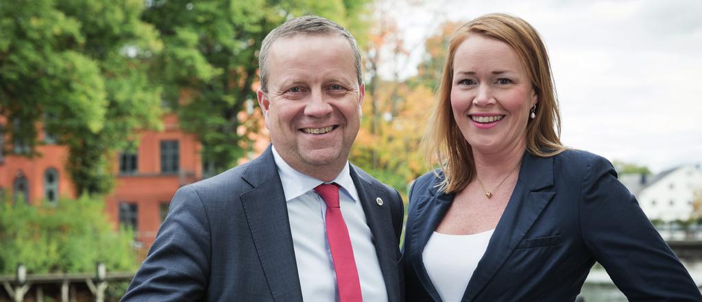 Tillsammans växer vi vi tror på framti den Vi tror på Uppsala och vill ta ytterligare steg in i framtiden tillsammans med uppsalaborna. Fler företag skapar arbetstillfällen och framtidens samhälle.