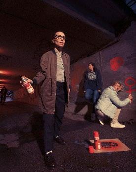 MEDVERKANDE Frida Beckman, Lo Kauppi, Malin Berg, Hanna Lekander, Hans Christian Thulin, Isabelle Moreau, Linus Lindman, Parwin Hoseinia, Per Fritz och Kalle Nilsson NYPREMIÄR 12/5 FÖRESTÄLLNINGAR 5
