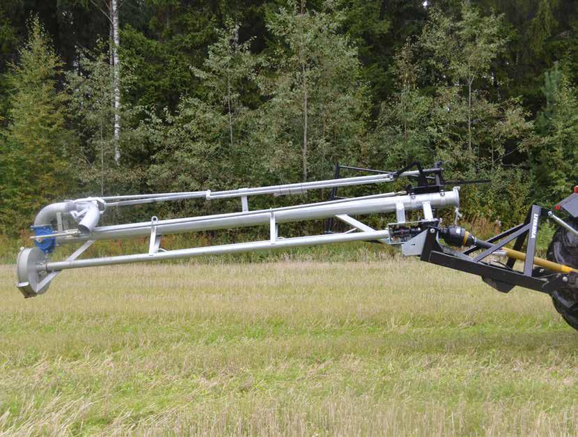 SLANGSPRIDARE LIVAKKA SLAMPUMPBLANDARE Modell TR80- ja TR Multi Slangspridning är ett kostnadseffektivt sätt att sprida
