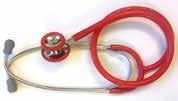 Stetoskop STETOSKOP FÖR BARN, STANDARD - Dual-Head Vändbart stetoskop med tratt och membran. Mjuka, utbytbara öronoliver. TrattØ 21 mm. MembranØ 32 mm.