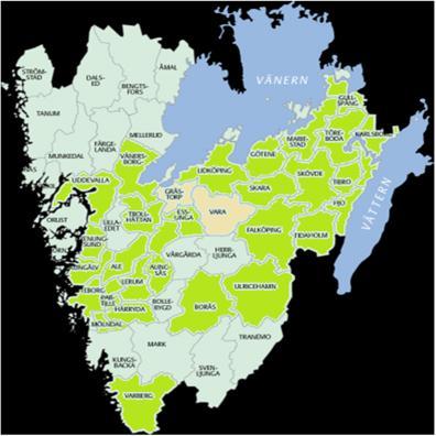 4.0STADSNÄTEN I VÄSTRA GÖTALAND 4.1 UTVIDGAT REGIONALT SAMARBETE I VÄSTRA GÖTALAND Stadsnäten i Västra Götaland har ett väl fungerande samarbete genom föreningen Västlänk.