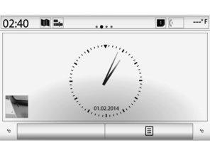 FÖRSTA ANVÄNDNING (3/4) 5 Navigering Telefon Fordon Meny Ansluta Multimedia Appar System 24 25 26 Menyskärm Nere på varje skärm finns det ett menyfält med två eller tre knappar: 24 Tillbaka (visas