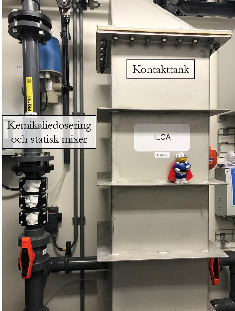 Desinfektion, d.v.s. mikrobiologisk barriär (Glaze, 1987; von Gunten 2003; SVU, 2015) Oxidation av organiska spårämnen (OMPs), d.v.s. kemisk barriär (Ternes et al. 2002; Huber et al.