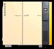 KOMPRESSORER Serie CSD(X) SFC Varvtalsreglerad kompressor i perfekt form Specifik effekt (kw/m³/min) Vanlig varvtalsreglering Effektiv SFC-varvtalsreglering Kapacitet (m³/min) Optimerad