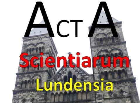 Volym ASL 2017-001 Citation: (Acta Scientiarum Lundensia) PERSSON, B. R. R. & STÅHLBERG, F. 2017. Så började klinisk NMR i Lund. Acta Scientiarum Lundensia, 2017, 1-15.