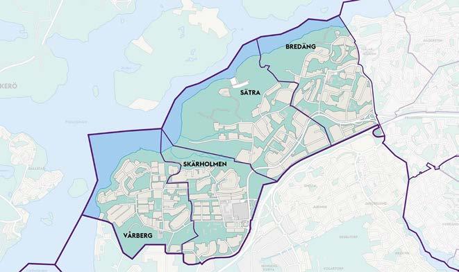 4 OM FOKUS SKÄRHOLMEN OCH KONSTTÄVLINGEN Det är många som vill leva och bo i Stockholm. År 2040 förväntas staden ha 1,3 miljoner invånare.