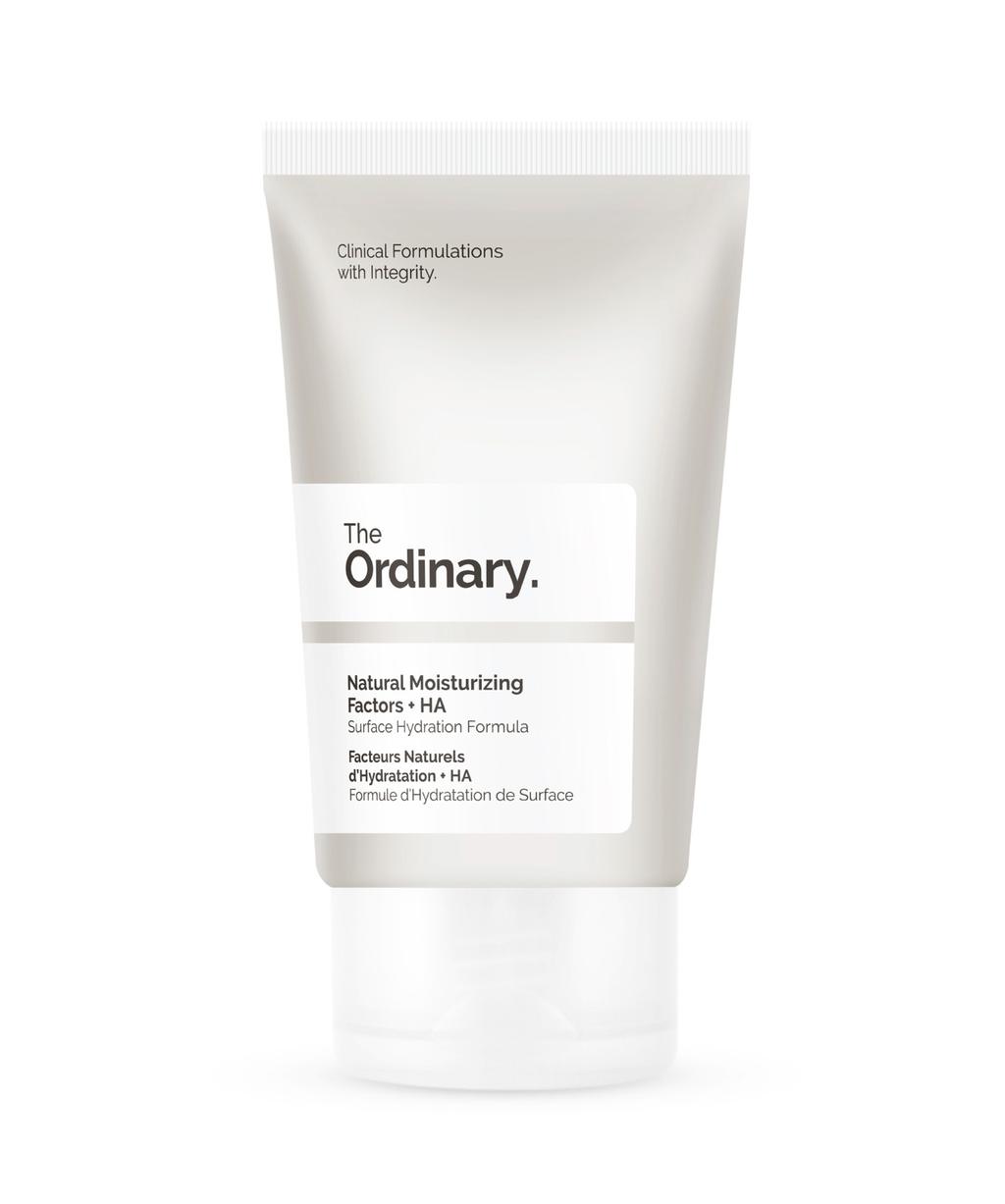 Natural Moisturizing Factors + HA Hydrators & Oils.