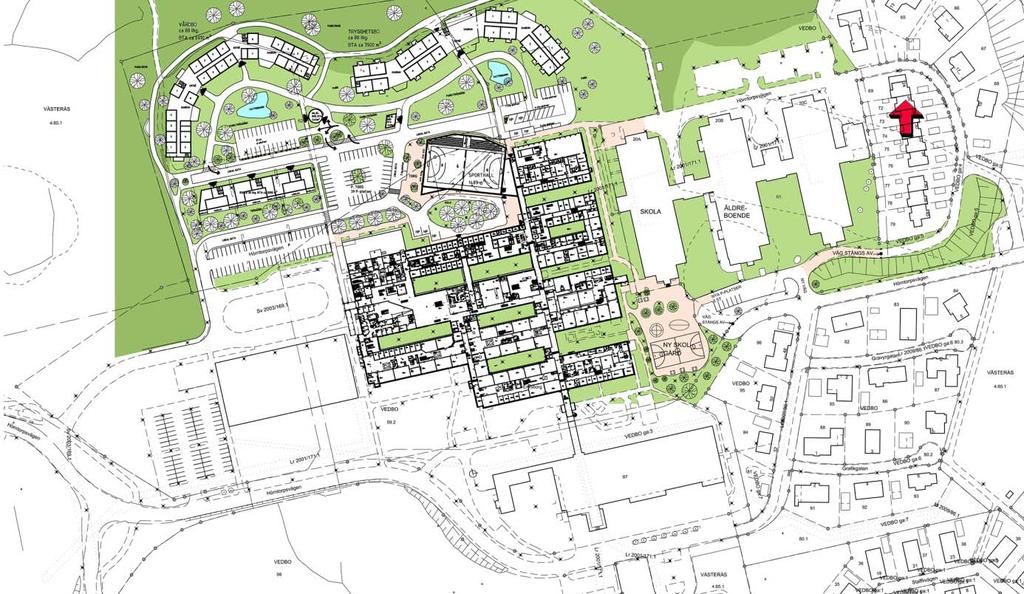 Lek och rekreation Delar av planområdet utgörs av förskole och skolgårdar med iordningställda lekytor.