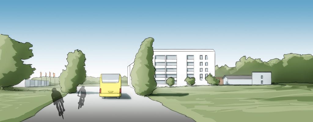 III, IV, V Högsta antal våningar Lamellhusen får vara högst tre, fyra respektive fem våningar.
