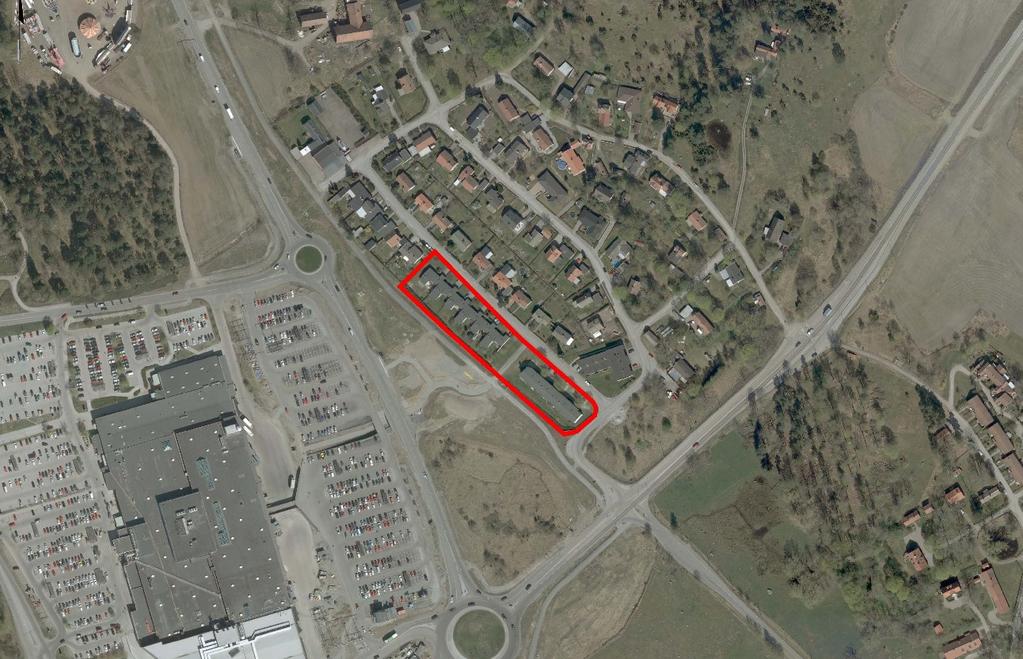 OMRÅDESFÖRUTSÄTTNINGAR OCH FÖRÄNDRINGAR Plandata Geografiskt läge och areal Planområdet ligger cirka 3 km nordost om Uppsala centrum och omfattar främst fastigheten Brillinge 3:3.