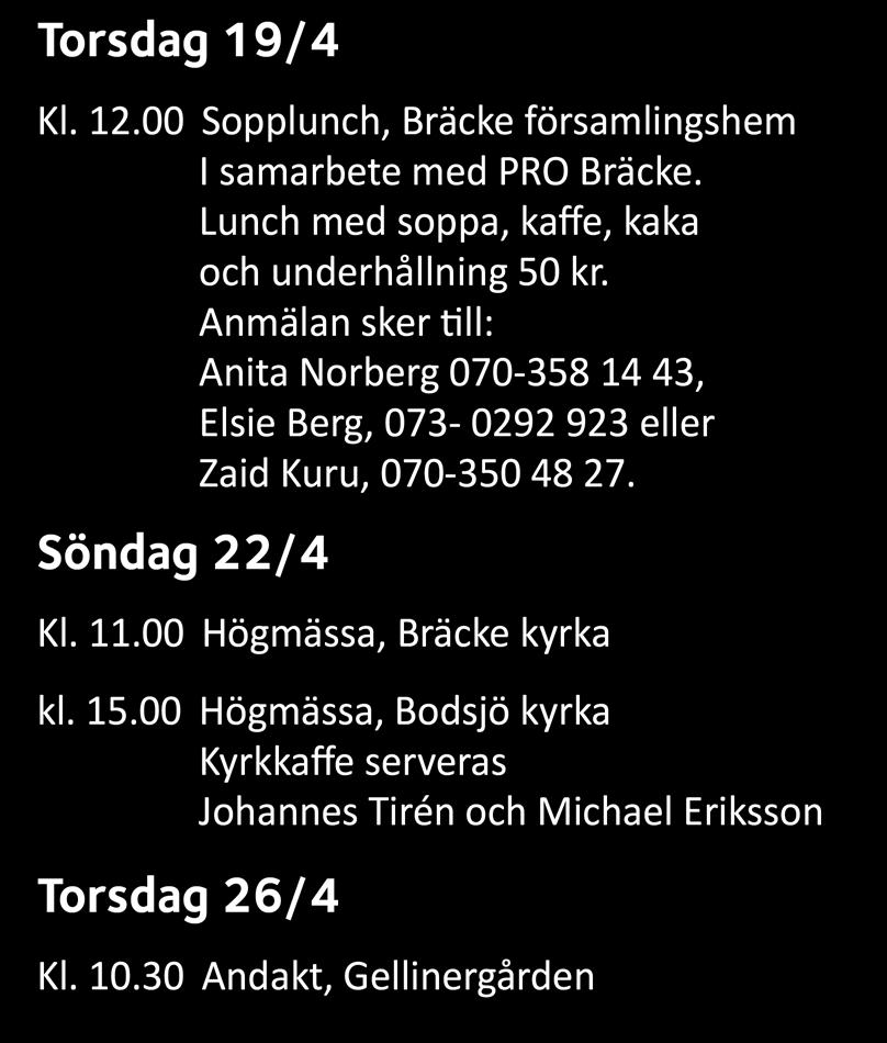 50ÅR! FREDAG 20/4 10:- 120:- 79:-/st. 1:-/st STEFAN. 10:-/st. Bräcke. Det  firar vi med att erjuda: Wienerbröd. Gevalia Kaffe kok/brygg, 450g - PDF  Gratis nedladdning