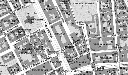 2 (14) Dp 2008-20609-54 Planområdet Detaljplan Gällande detaljplan för Träsket 17 och 18 är P1 7977, lagakraftvunnen 1980. Planen tillåter användning för kontors- eller annat kommersiellt ändamål.