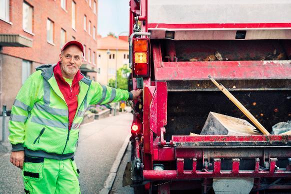 SID 12 (47) 5. Avfallshantering med fokus på arbetsmiljö Din fastighets avfallshantering är renhållningsarbetarens arbetsmiljö.