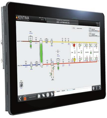 Operator Panels WIDEQUICK HMI Panel - operatörspaneler med stora möjligheter Operatörspanelerna som utvecklas och tillverkas av Kentima heter WideQuick HMI Panel.