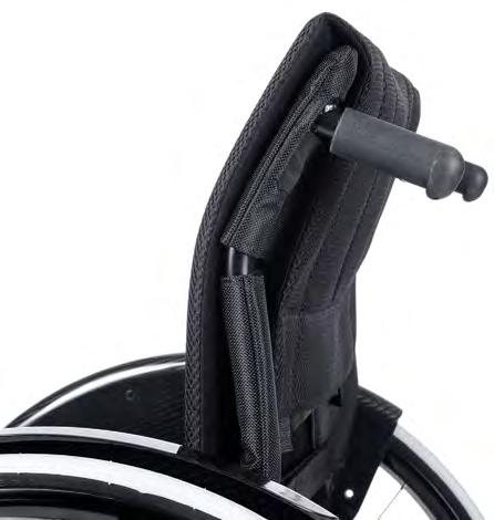 Mobility and Seating Solutions Gäller Etac Cross 5 Active Produktinformation Ryggstöd 2B Nytt tillbehör till Etac Cross 5 Active Nu erbjuder vi ett nytt ryggstöd som tillbehör till