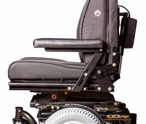 Manuel höjdjustering av sätet MC 1122 kan vara