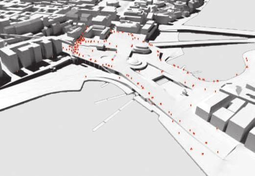 Sammanfattning Med de nya stråken och eventuella nya kultur- och handelsattraktioner och ett ökat kollektivtrafikåkande blir Slussen en mycket mer befolkad plats än vad den är idag.