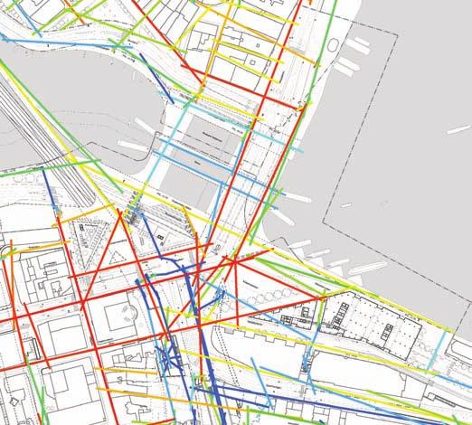 Planförslaget Planförslaget är uppbyggt av två förbindelser i kajplan och en bred bro med gångbanor på var sida över Slussens gatt mellan öarna Södermalm och Gamla stan.