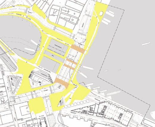 Lokalklimat Solstudien av planförslaget visar att utomhusmiljön på Slussen kommer att vara solbelyst största delen av dagen, största delen av året.