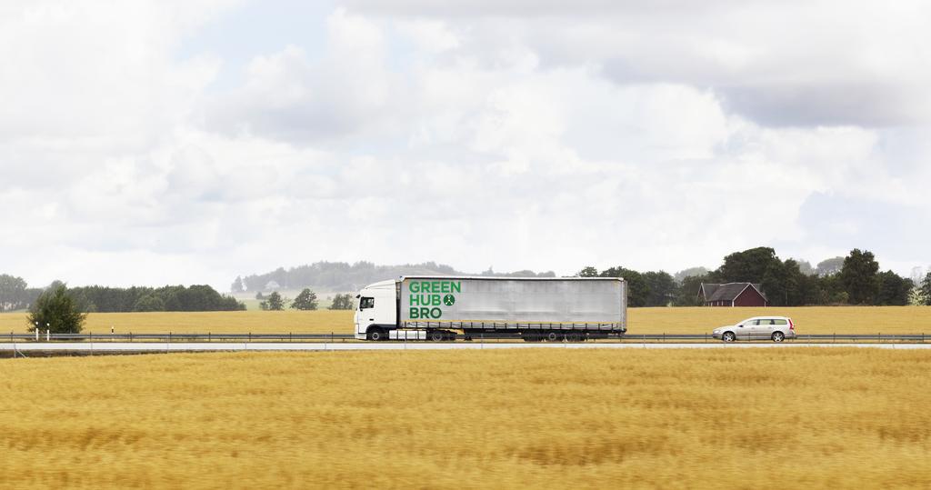 FRAMTIDSUTSIKTER En modern, miljövänlig logistikstad, attraktiv för alla som arbetar och vistas här Egen järnvägsanslutning Hög omlastningskapacitet och servicecenter för lastbilar