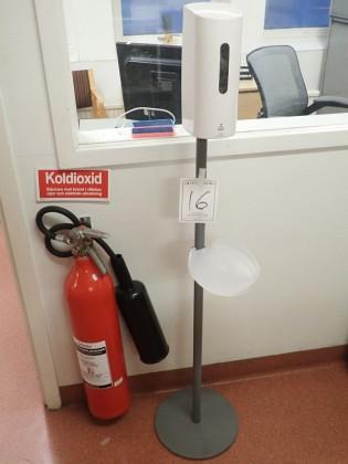 brandsläckare ej väggfäste 2458-016