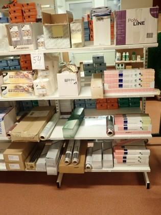 Diverse engångsförpackningar, baktillbehör,