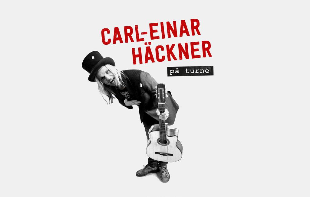 CARL-EINAR HÄCKNER Carl-Einar är tillbaka med en rykande färsk föreställning fylld med hysteriskt vansinnestrolleri, monologer och visor i en isbjörnssaga för att hålla värmen.