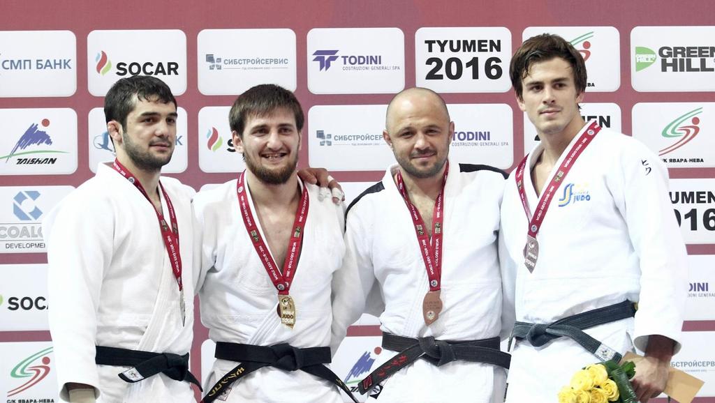 JULI/AUGUSTI 2016 SALTSJÖ JUDOKLUBBS NÄTTIDNING Grand Slam i Tyumen Saltsjö Judo har genom Tommy Macias fått sin första Grand Slam medalj någonsin.