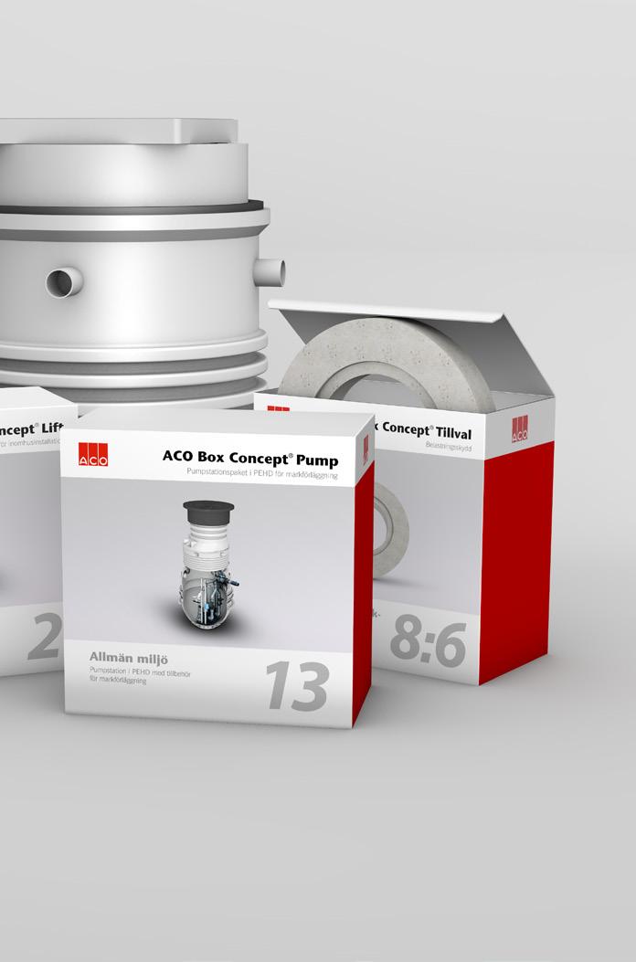 17: ACO Box Concept Lift/Pump Pumpstationer
