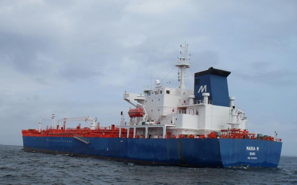 Maria M byggdes på SLS Shipbuilding Co. Ltd i Tongyeong i Republiken Korea år 2006 för italienska beställare. Fartyget flaggades italienskt men fick grekiskt management.