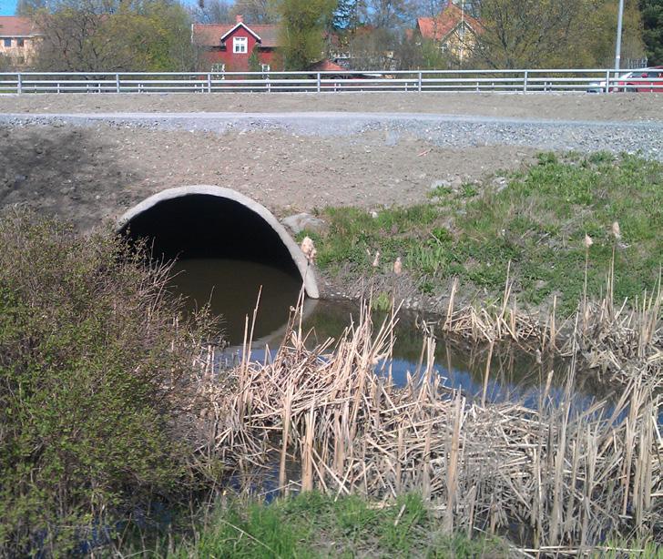 4. Uppströms Veddesta dike Ett av de största tillflödena till Bällstaån i Järfälla är Veddestadiket, dit bland annat vatten från Veddesta industriområde och Viksjö golfbana avleds.