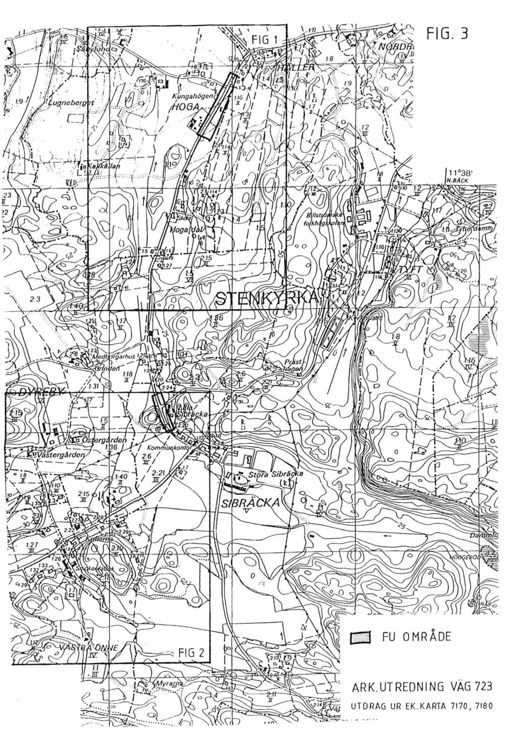 FIG.3 FU OMRÅDE ARK.