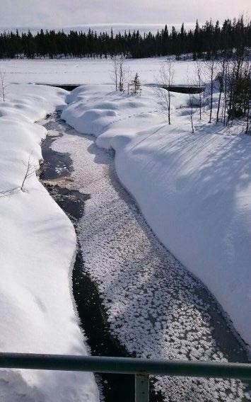Vattendrag Mätstation Instrument ID Instrument och mätningar Avrinningsområde (km 2 ) Koordinater (SWEREF99 TM; nord, öst) Liukattijoki Mertaseno Nores bro 50150 Hastighet och nivå (Starflow