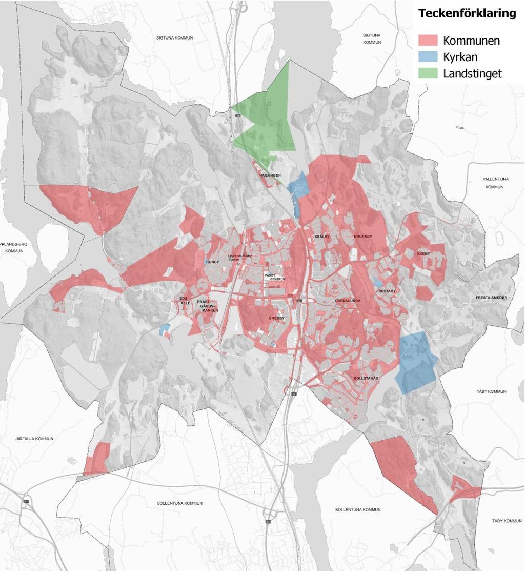 Detaljplanläggning - detaljplaner De detaljplaner som vunnit laga kraft men ännu inte genomförts utgör kommunens planberedskap, det vill säga en framtida möjlighet för ny bebyggelse.