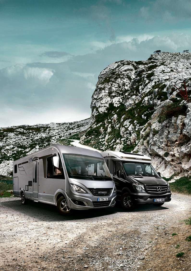 HYMER husbilar 2018