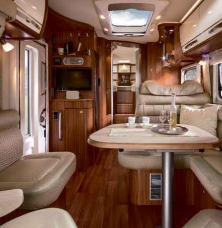 Komfort-plus-klassen HYMER ML-T och Hymermobil ML-I 44 Bo och kök 45 Bo och kök Individuella idéer för