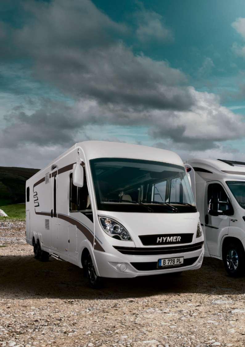 Superior-klassen Res lugnt på generös fot. HYMER skapar nya standarder i den här klassen.