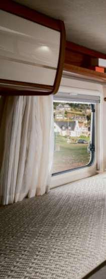 Superior-klassen HYMER Tramp SL 78 Sova och badrum 79 Tydlig