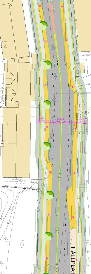 3 Beskrivning och analys av alternativ Utöver det aktuella trafikförslaget har två tidigare alternativ tagits fram.