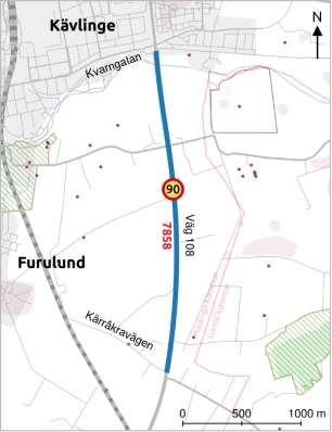 Lackalänga-Rinnebäck Berörda kommuner: Kävlinge kommun Objektsid för kartreferens: 224 Öppet för trafik: år 2018 Ungefärlig kostnad: 18 miljoner kronor varav kommunen står för hälften.