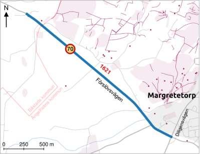 Fogdarp - Margretetorp Berörda kommuner: Ängelholms kommun Objektsid för kartreferens: 209 Öppet för trafik: år 2020 Ungefärlig kostnad: 15 miljoner kronor varav kommunen står för hälften.