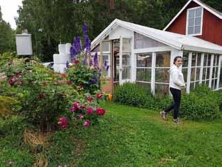 återbruk, ätbara växter, djurhållning till planer för resiliens. Stort tack Ann att du tog emot oss!
