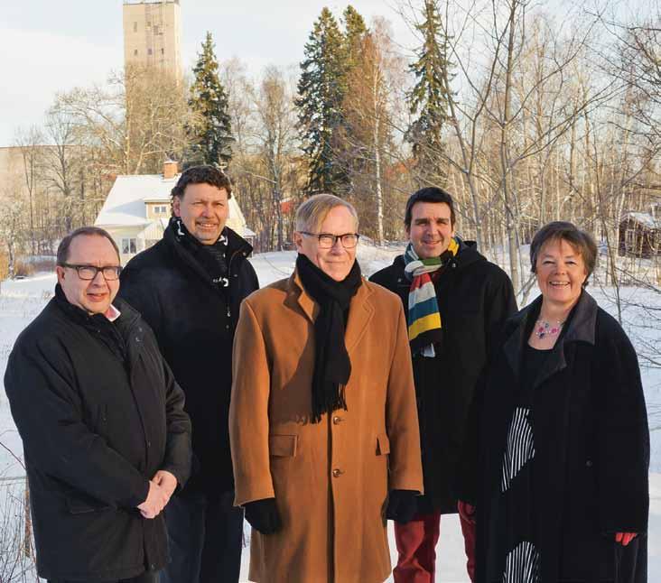 LEDANDE BEFATTNINGSHAVARE & REVISOR B Kjell Klippmark Staffan Bennerdt Jan Vestlund Niklas Kihl Yvonne Gille VD i Dannemora Magnetit AB Född 1954. Bergsingenjör. Anställd 2007.