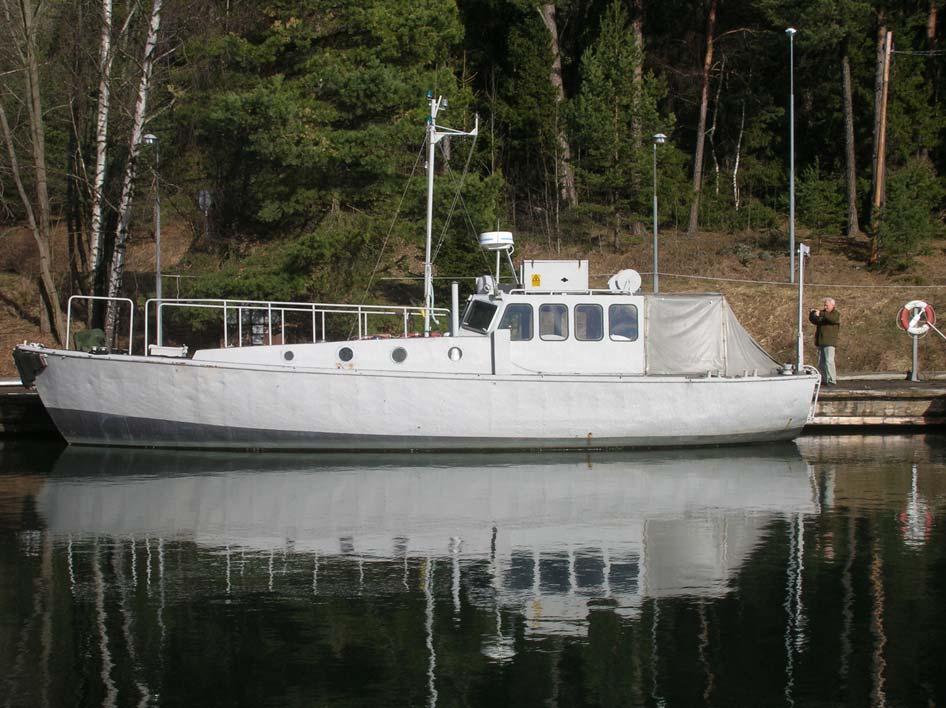 Dykarbåten 1308 Unn Under 2:a världskriget byggde marinen 4 stycken båtar avsedda för tungt dykeri. Båtarna har undan för undan fallit för åldersstrecket.