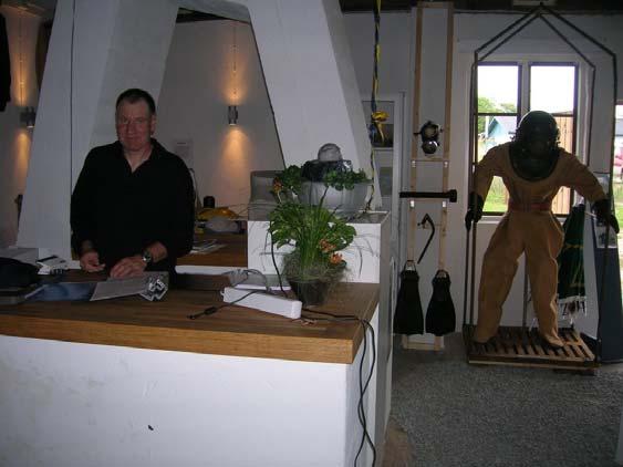 Dykmuseet i Byxelkrok Under 2007 bytte det Dykeritekniska museet i