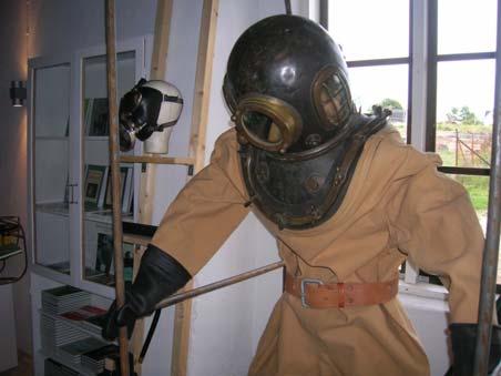Under 2008 har museet fått en rekompressionskammare som kommer att