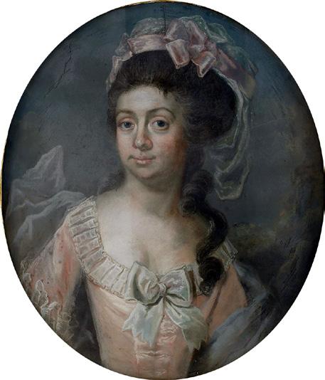 321.206 Dam, pstl/ppr, 60x49, sd 1793 Lilla Bukowskis, 20.V.