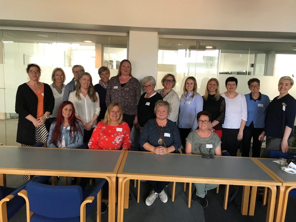 Studieresa till Köpenhamn april 2018 12 studie- och yrkesvägledare och 1 rektor/syv-chef från 7 kommuner deltog.